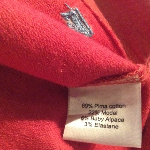 Peter Millar Men's L Quarter Zip Pullover Shirt Salmon Pima Cotton Blend - Picture 7 of 9